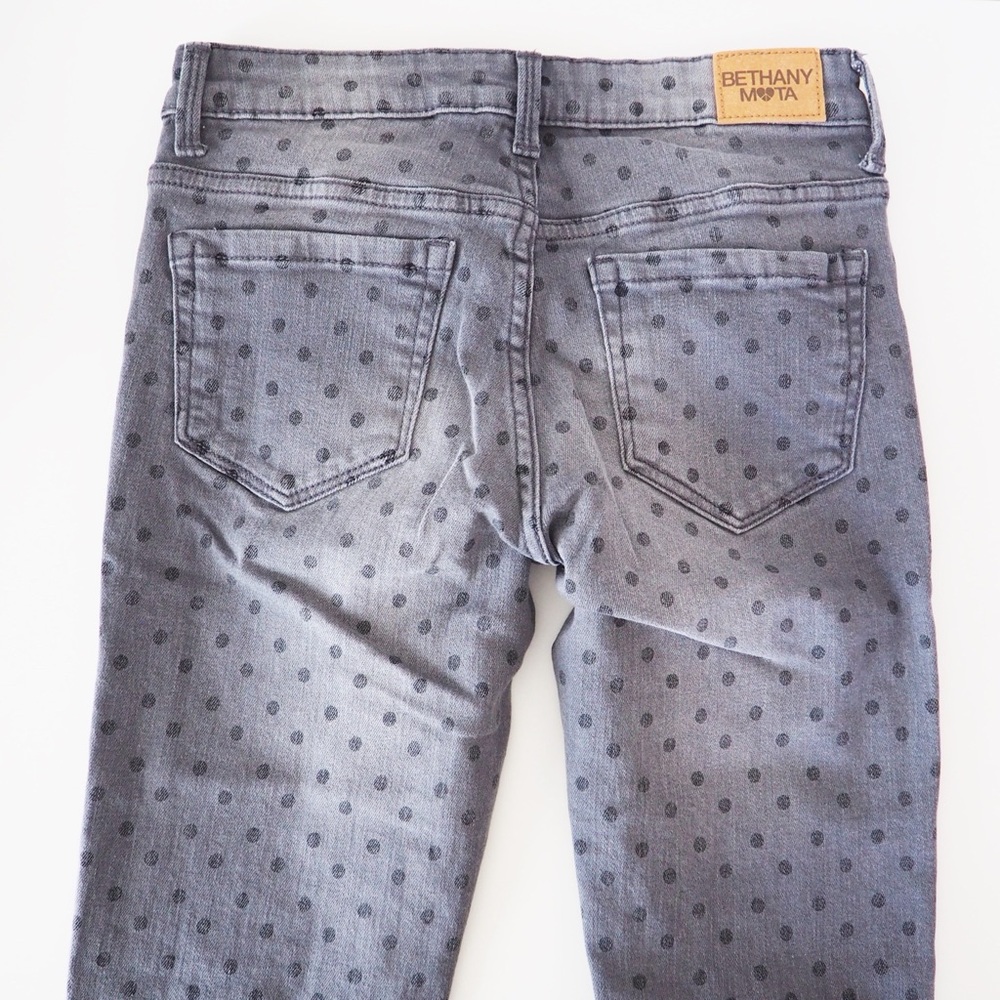 Aeropostale Bethany Mota Polka Dot Ankle Jegging - Picture 6 of 9